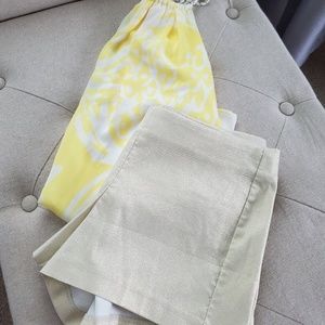 Lilly Pulitzer sparkle gold shorts